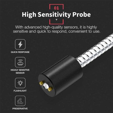 Digital Brake Fluid Detector, Compatible with DOT3 DOT4 DOT5.1