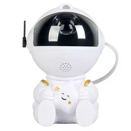 LED Astronaut & Star Projector Light, USB Starry Night Bedside Lamp