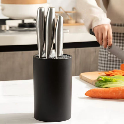 Multifunctional Household Knife Block, Premium Western-Style Kitchen Holder