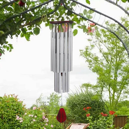 New Aluminum Tube Commemorative Wind Chime, Metal Ornament for Garden Home