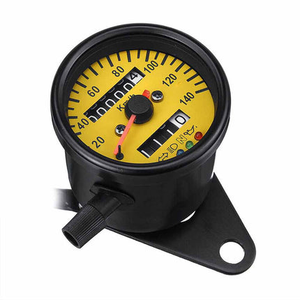 Universal LED Motorcycle Speedometer Tachometer with Odometer Gauge
