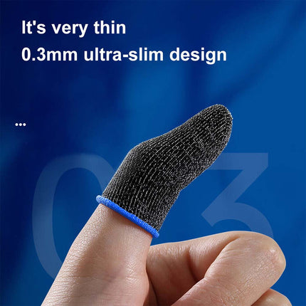 10PCS Phone Game Finger Sleeves, Sweatproof Thumb Gloves for PUBG Gamers