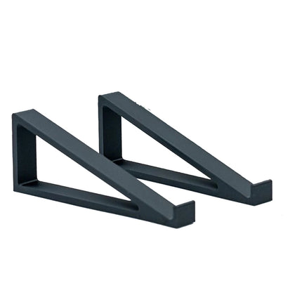 1 Pair Computer Keyboard Riser Black Portable Monitor Holder Keyboard Angle