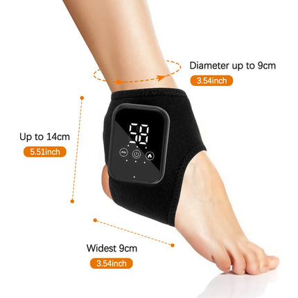 Foot Vibration Massager 3 Mode Infrared Hot Compress Pain Relief Therapy