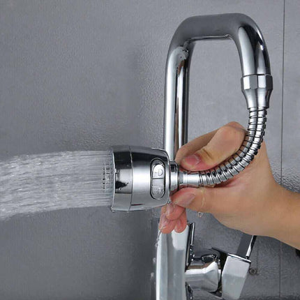 360 Degree Kitchen Faucet Sprayer Extender Aerator Sink Tap Head Water Saver