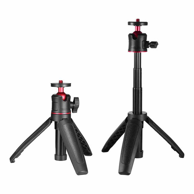 360° Mini Extendable Desktop 1/4 Tripod Photography Selfie Vlog Stand