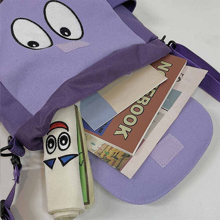 Dora the Explorer Backpack Purple Rescue Bag with Map Gift
