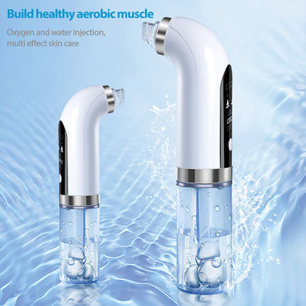 Facial Vacuum Blackhead Remover Skin Pore Acne Suction Cleaner Machine