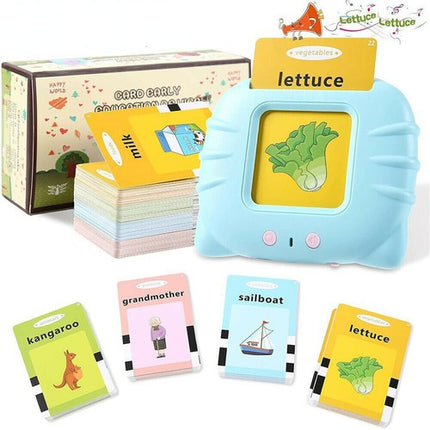 Talking Flash Cards Educational Sound Learning Words Toddler  Gift