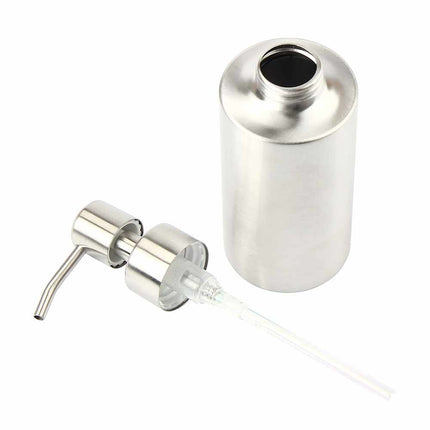 Stainless Steel Refillable Soap Dispenser for Shower & Kitchen