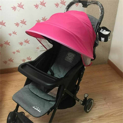 Adjustable Baby Stroller Sun Visor Shade Canopy for Pram & Car Seat