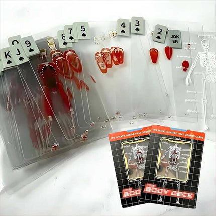 3D Human Anatomy Cards The Body Deck It's What's Inside That Counts
