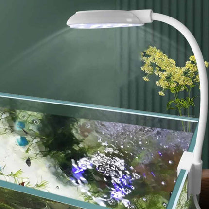 LED 5W Aquarium Light Fish Tank Plants Grow Light Clip On Lamp