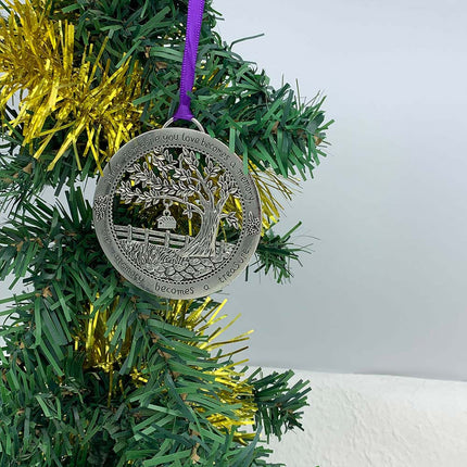 Memory Wall Tree Keepsake Hanging Metal Sign Plaque Ornament Decoration