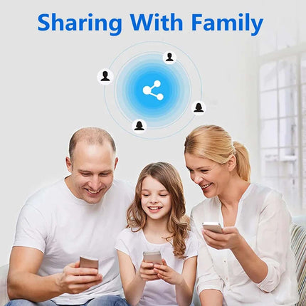 Smart Home WiFi Dual Socket Switch Adaptor, Works with Alexa & Google