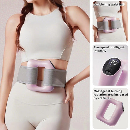 Full-Body Fascia Massage Ring with Belt for Fat Burning & Shaping