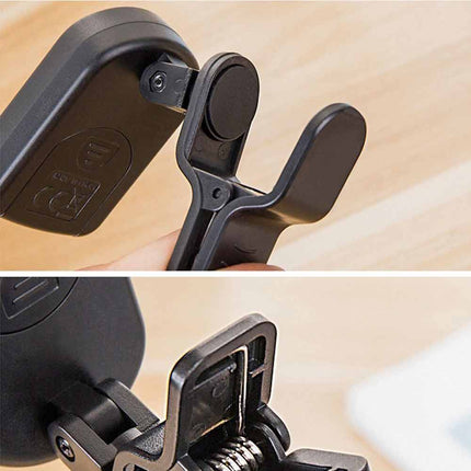 Digital LCD Clip-On Tuner for Guitar, Ukulele, Violin & More