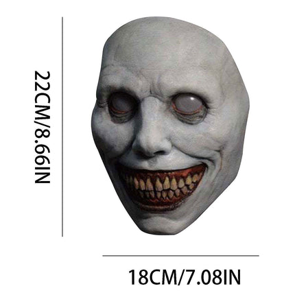 Halloween Demon Ghost Mask Creepy Smiling Scary Horror Cosplay Prop