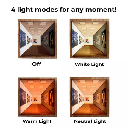 3D Eye USB Night Light with Visual Effects, LED Gift for Home Decor