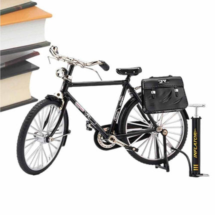 DIY Retro Mini Bicycle Alloy Model Finger Bike Simulation Miniature Toys