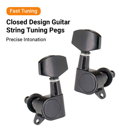 6Pcs Sealed Guitar String Pegs Tuners 3L3R Tuning Pegs New