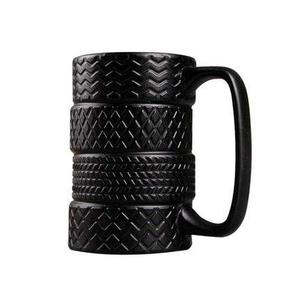 Tyre Tire Mug Large Ceramic 500ml Birthday Christmas Tea Coffee Gift