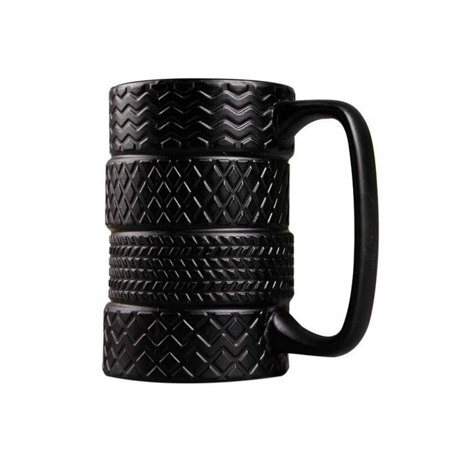 Tyre Tire Mug Large Ceramic 500ml Birthday Christmas Tea Coffee Gift