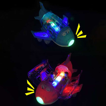 360° Rotating Electric Toy Plane with Sound & Light for Boys Xmas