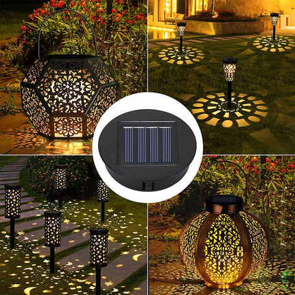 Solar Lights Replacement Top with LED Bulbs, 1-4pcs for Lantern Lid