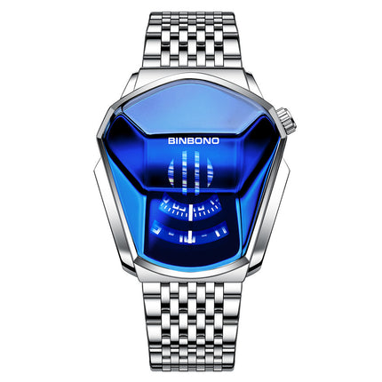 Men's Designer Style Watch Funky Trendy Fashion Wristwatch Strap Adjuster