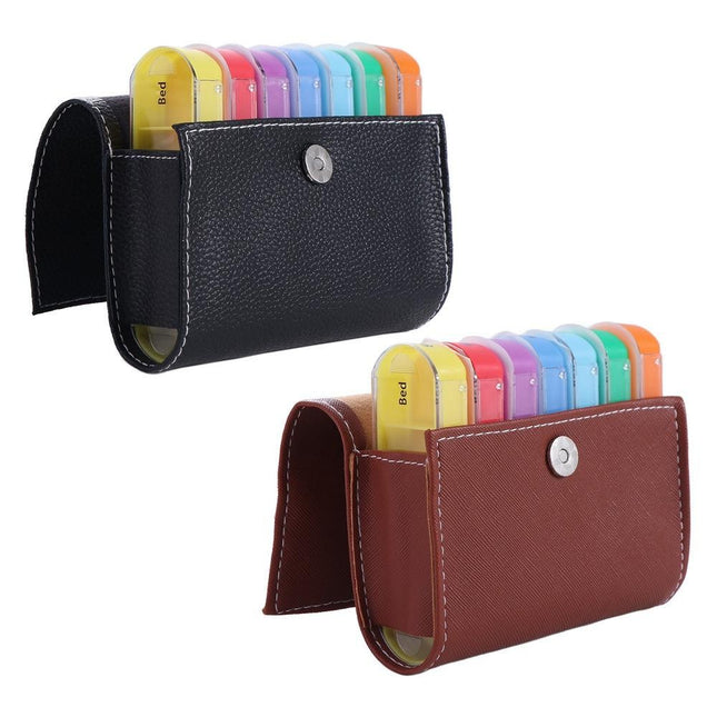 28 Grid 7 Day Weekly Pill Box Tablet Organizer Storage Case