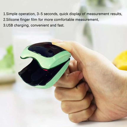 Rechargeable OLED Finger Pulse Oximeter for SpO2 & Heart Rate Monitor