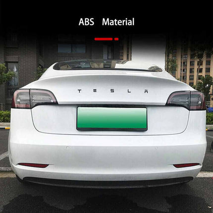 3D Trunk Letters Emblem Adhesive Badge for Tesla Model 3 Y X S
