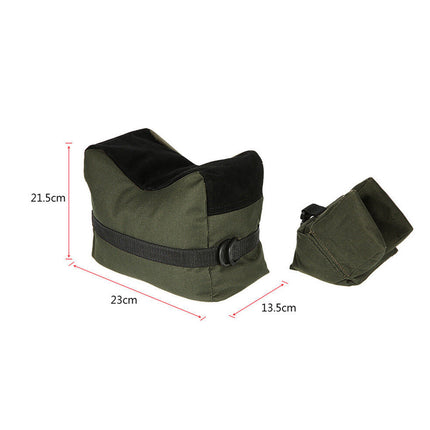 Tactical Shooting Sand Bag Set Rifle Gun Rest Stand Hunting Range Pack