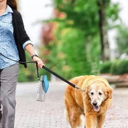 800ml Portable Dog Water Bottle for Outdoor Travel Hiking Walking