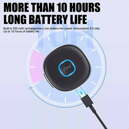Bluetooth AUX Adapter Wireless Music Receiver for Car Headphone iPod
