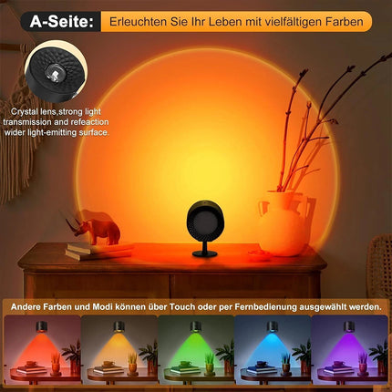 Rechargeable RGB LED Wall Sconce Light Magnetic Mount Remote