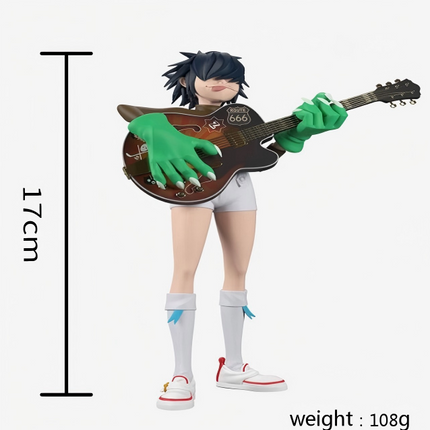 Gorillaz Band Action Figures Murdoc Russel Noodle 2D Rock Band Toys