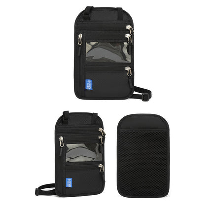 RFID Blocking Travel Body Wallet Passport Holder Neck Shoulder Bag