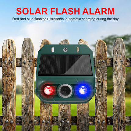 Ultrasonic Motion Sensor Pest Repeller for Cat Dog Fox Scarer Deterrent