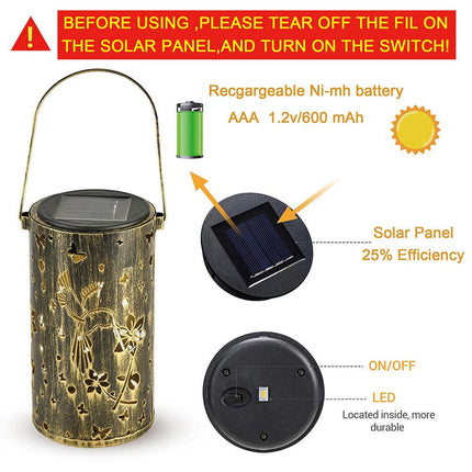 Solar Lights Replacement Top with LED Bulbs, 1-4pcs for Lantern Lid