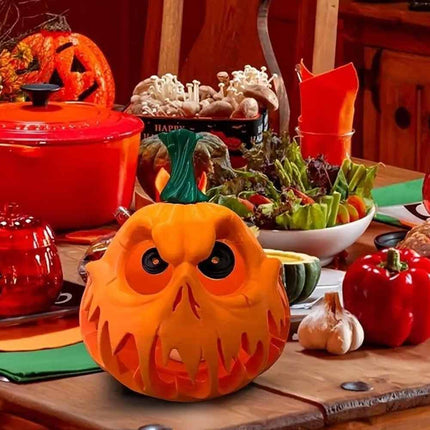 LED Decorative Pumpkin Halloween Lantern Party Prop & Home Decoration
