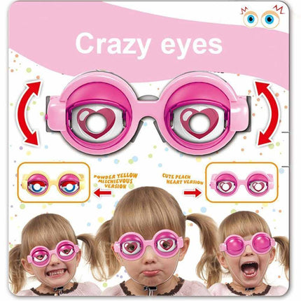 Funny Crazy Blink Glasses Toy – Party Gag Eyewear for Adults