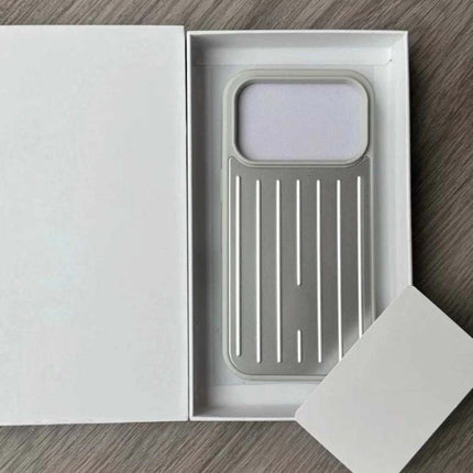 2026 New Silver Aluminum Phone Case For iPhone 16 Pro Cover