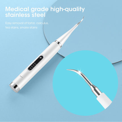 6in1 Ultrasonic Electric Toothbrush Teeth Stains Plaque Remover Cleaner