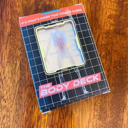 3D Human Anatomy Cards The Body Deck It's What's Inside That Counts