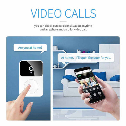 WiFi Video Doorbell Camera Wireless Smart Intercom Phone Security Door Bell