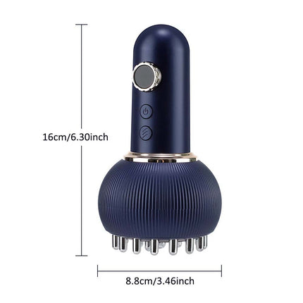 Electric Body Massage Brush Lymphatic Drainage Microcurrent Meridian Machine