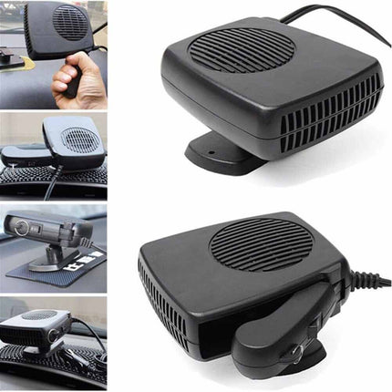 12V 200W Portable Car Demister 2-in-1 Heater Cooler Fan Dryer