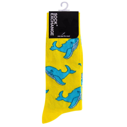 6 Pairs Fashion Novelty Funny Socks, One Size 5-13, Men & Women